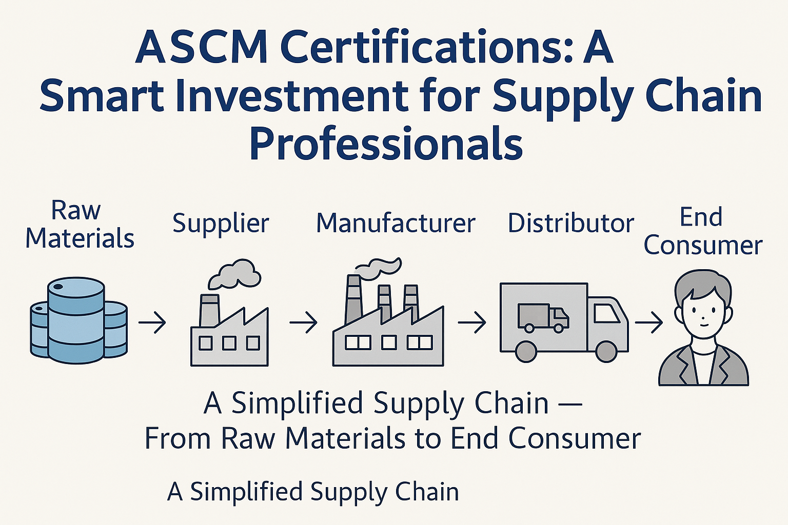 Why ASCM Certifications are smart investments for Supply Chain ...